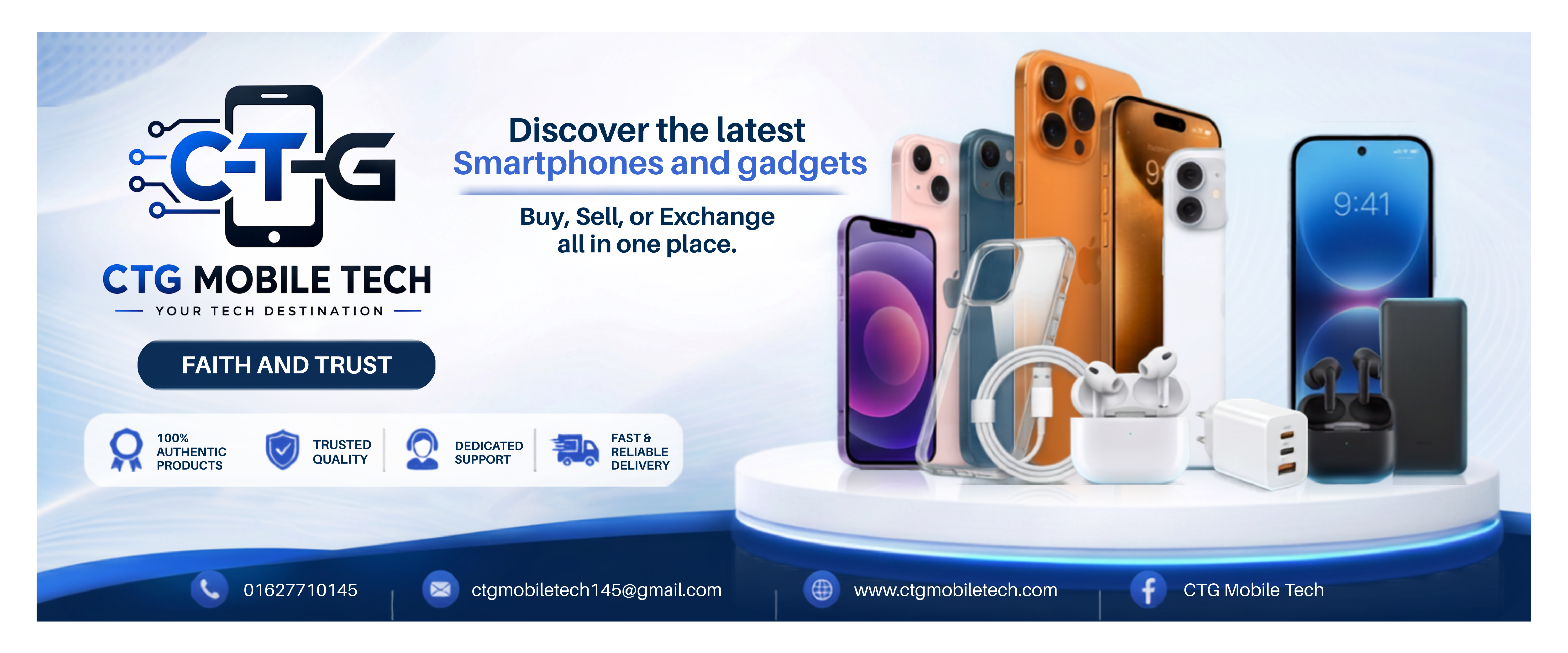 CTG Mobile Tech — genuine phones and accessories